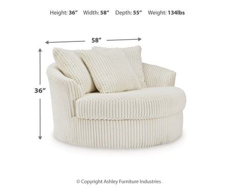 Lindyn Oversized Swivel Accent Chair - 2110421