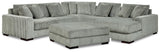 Lindyn 5-Piece Sectional and Ottoman - 21105U8