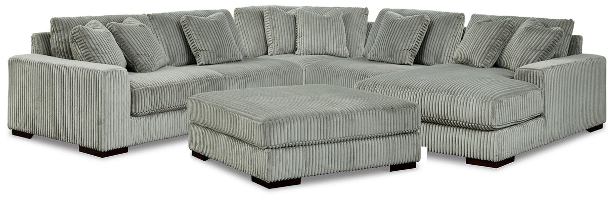 Lindyn 5-Piece Sectional and Ottoman - 21105U8