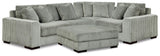 Lindyn 4-Piece Sectional and Ottoman - 21105U7
