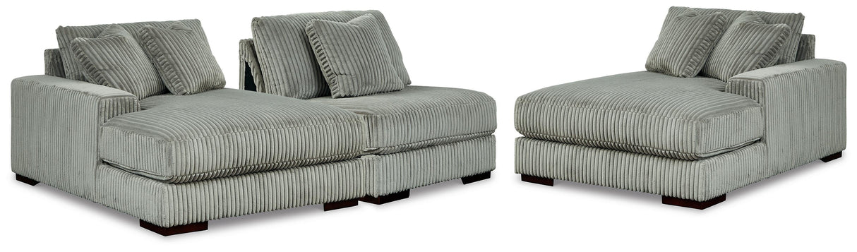 Lindyn 3-Piece Sectional with Double Chaise - 21105S18