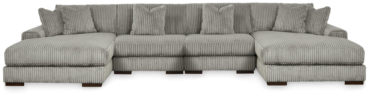 Lindyn 4-Piece Sectional with Double Chaise - 21105S20