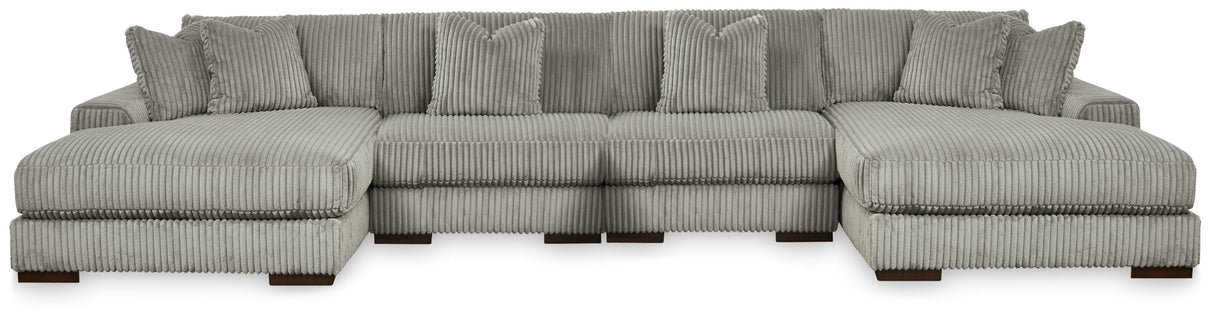 Lindyn 4-Piece Sectional with Double Chaise - 21105S20