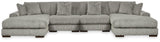 Lindyn 4-Piece Sectional with Double Chaise - 21105S20