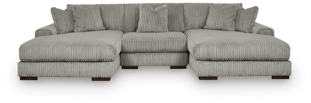 Lindyn 3-Piece Sectional with Double Chaise - 21105S18