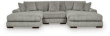 Lindyn 3-Piece Sectional with Double Chaise - 21105S18