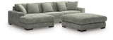 Lindyn 3-Piece Sectional with Ottoman - 21105U10