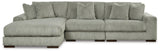 Lindyn 3-Piece Sectional and Oversized Swivel Accent Chair - 21105U6