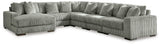 Lindyn 6-Piece Sectional with Chaise - 21105S8