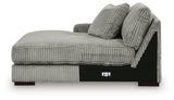 Lindyn 3-Piece Sectional with Double Chaise - 21105S18