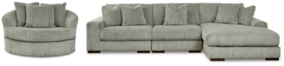 Lindyn 3-Piece Sectional and Chair - 21105U1