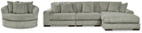 Lindyn 3-Piece Sectional and Chair - 21105U1