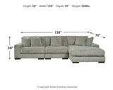 Lindyn 3-Piece Sectional and Chair - 21105U1