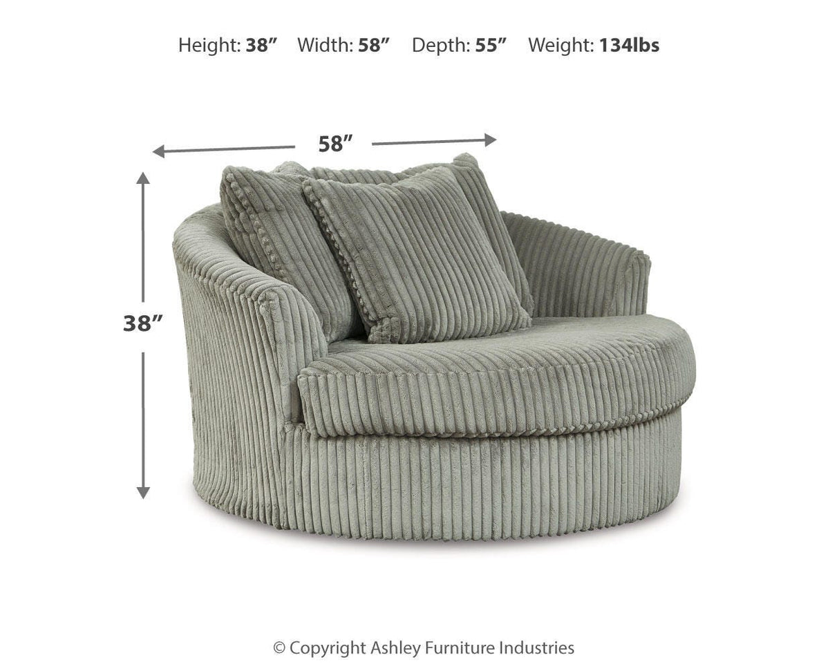 Lindyn 3-Piece Sectional and Chair - 21105U1