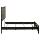 Watson Wood Full Panel Bed Grey Oak - 212421F