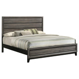 Watson Wood Eastern King Panel Bed Grey Oak - 212421KE