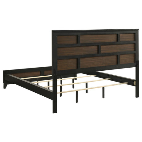 Watson Wood California King Panel Bed Grey Oak - 212421KW