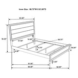Watson 5-piece Queen Bedroom Set Grey Oak - 212421Q-S5