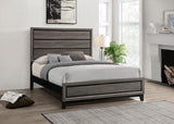 Watson Wood Queen Panel Bed Grey Oak - 212421Q