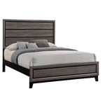 Watson Wood Queen Panel Bed Grey Oak - 212421Q