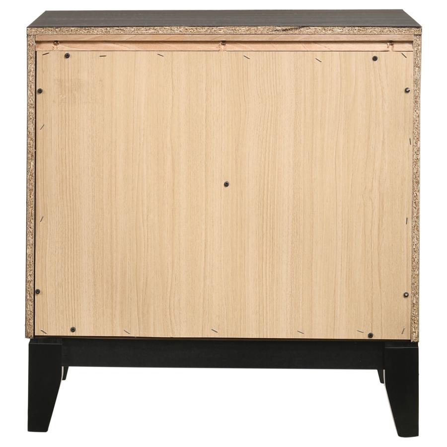 Watson 2-drawer Nightstand Grey Oak - 212422