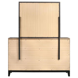 Watson 6-drawer Dresser with Mirror Grey Oak - 212423M
