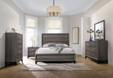 Watson 6-drawer Dresser with Mirror Grey Oak - 212423M