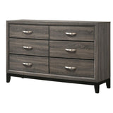 Watson 6-drawer Dresser Grey Oak - 212423