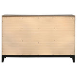 Watson 6-drawer Dresser Grey Oak - 212423
