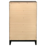 Watson 5-drawer Bedroom Chest Grey Oak - 212425
