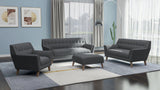 Square Ottoman - Gray