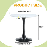 Ergonomic Round Dining Table For Kitchen