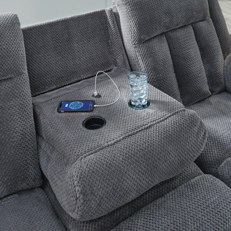 Observation Power Reclining Sofa with Drop Down Table - PC2140599