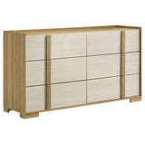 Hyland 4-piece Eastern King Bedroom Set Natural - 215651KE-S4X