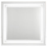 Cassia 5-piece Queen LED Bedroom Set White High Gloss - 215791Q-S5