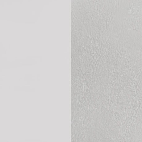 Cassia Queen LED Panel Bed White High Gloss - 215791Q