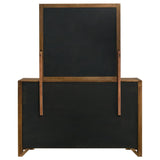 Adderley 8-drawer Bedroom Dresser and Mirror Warm Brown - 215853M
