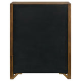 Adderley 5-drawer Bedroom Chest of Drawers Warm Brown - 215855