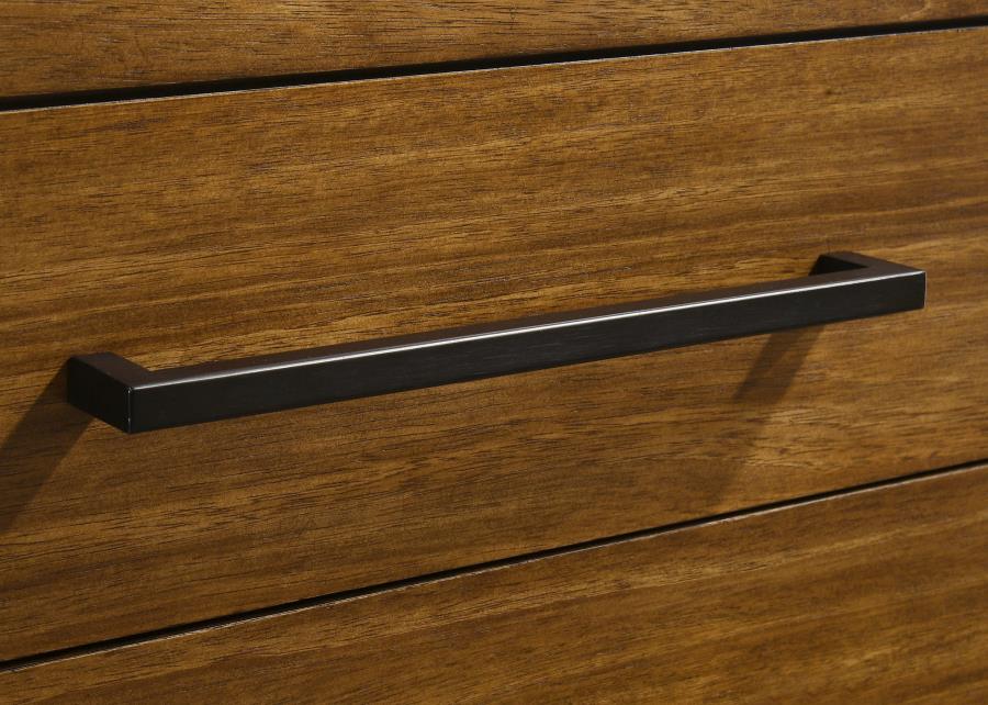 Adderley 5-drawer Bedroom Chest of Drawers Warm Brown - 215855