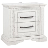 McKinney 4-piece California King Bedroom Set Vintage White - 215871KW-S4