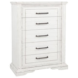 McKinney 5-piece California King Bedroom Set Vintage White - 215871KW-S5