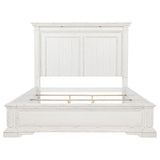 McKinney California King LED Light Panel Bed Vintage White - 215871KW