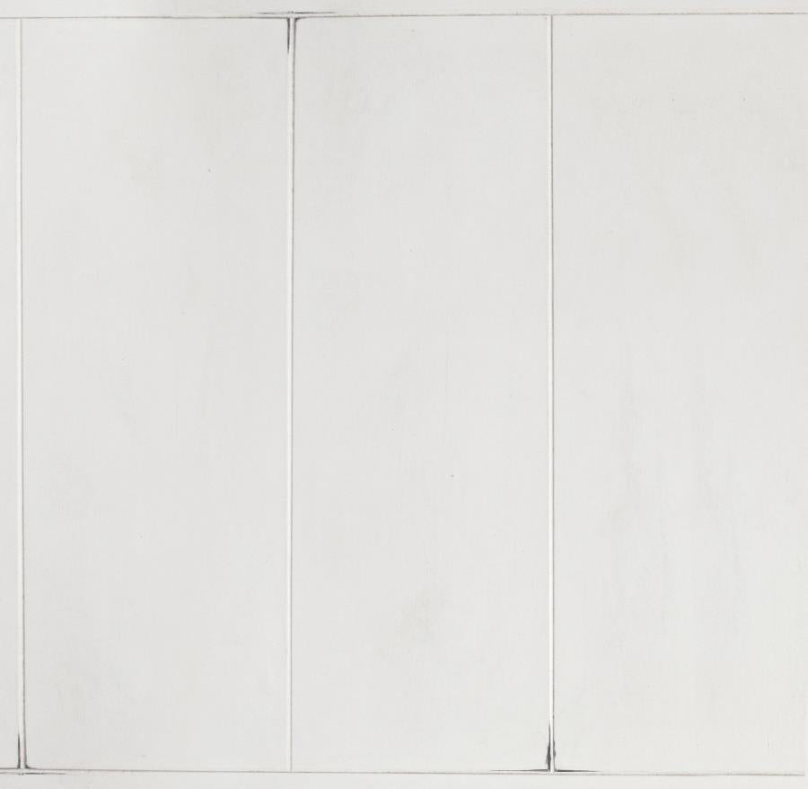 McKinney California King LED Light Panel Bed Vintage White - 215871KW