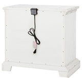 McKinney 2-drawer Nightstand with Dual USB Vintage White - 215872