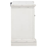 McKinney 2-drawer Nightstand with Dual USB Vintage White - 215872