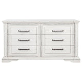 McKinney 6-drawer Bedroom Dresser Cabinet Vintage White - 215873