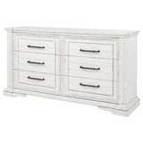 McKinney 6-drawer Bedroom Dresser Cabinet Vintage White - 215873