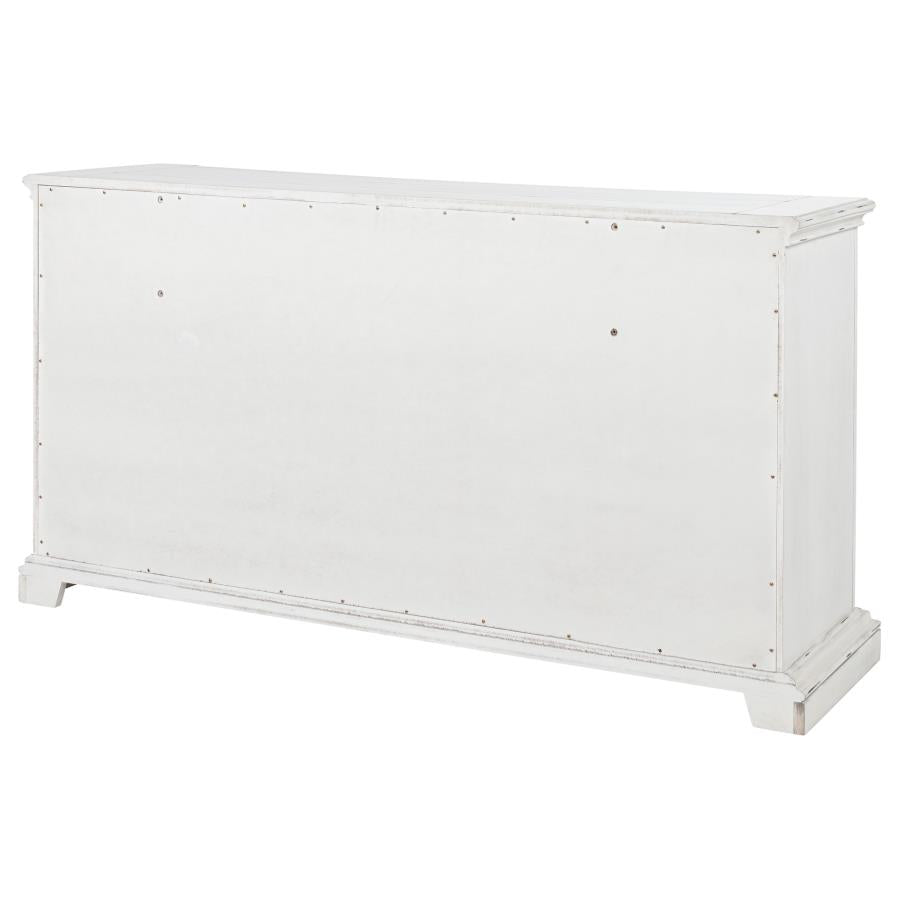 McKinney 6-drawer Bedroom Dresser Cabinet Vintage White - 215873