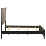 Watson Wood Full Panel Bed Light Taupe - 215911F