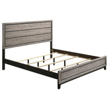 Watson Four-piece Eastern King Bedroom Set Light Taupe - 215911KE-S4